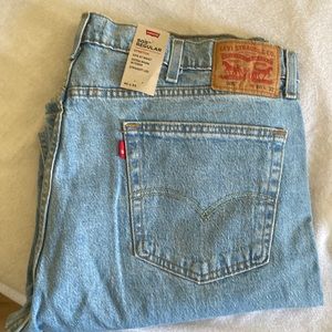 Levi’s 505 regular light blue jeans